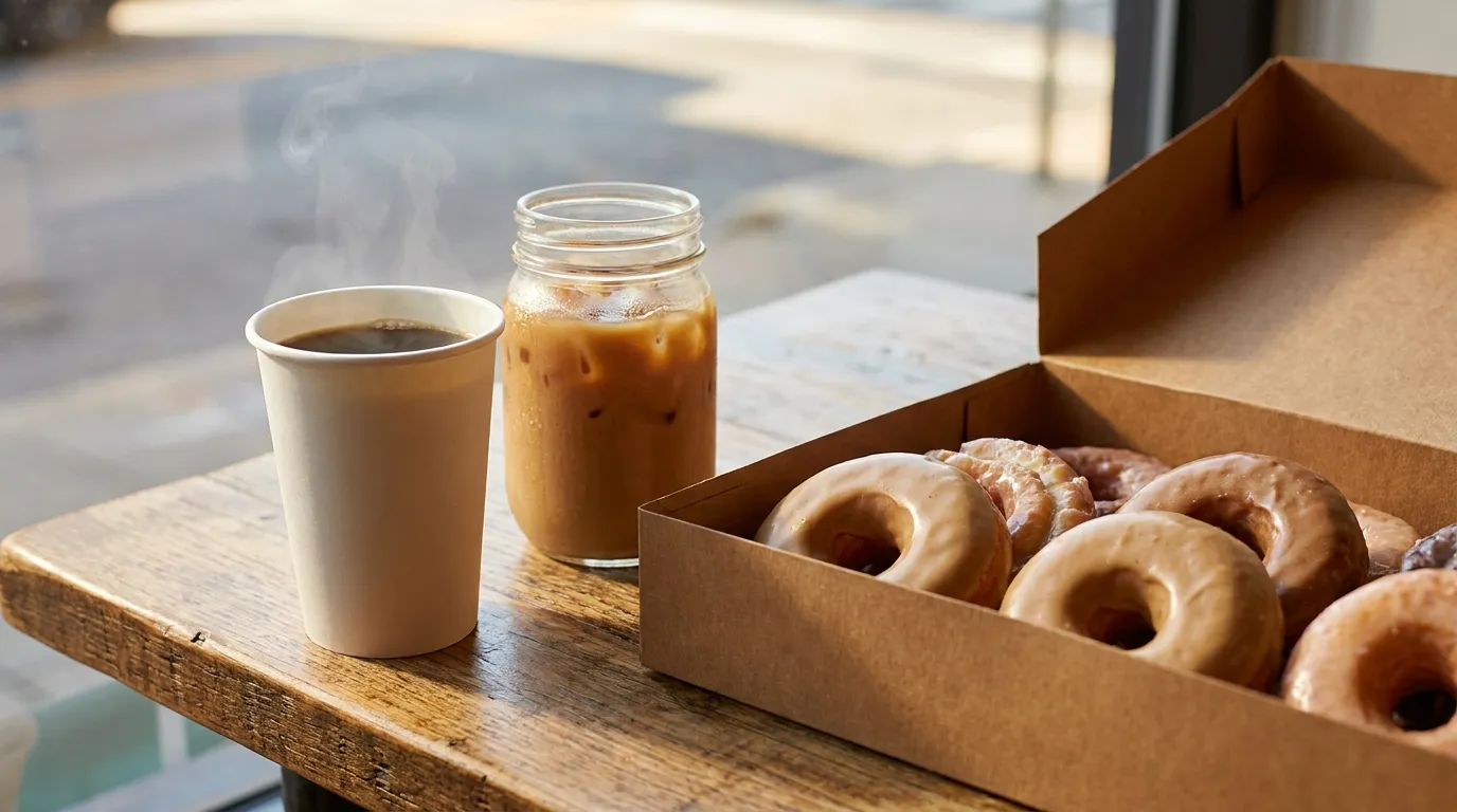 National Coffee Day 2026 Deals in Murfreesboro: Krispy Kreme's New Coffee Doughnut