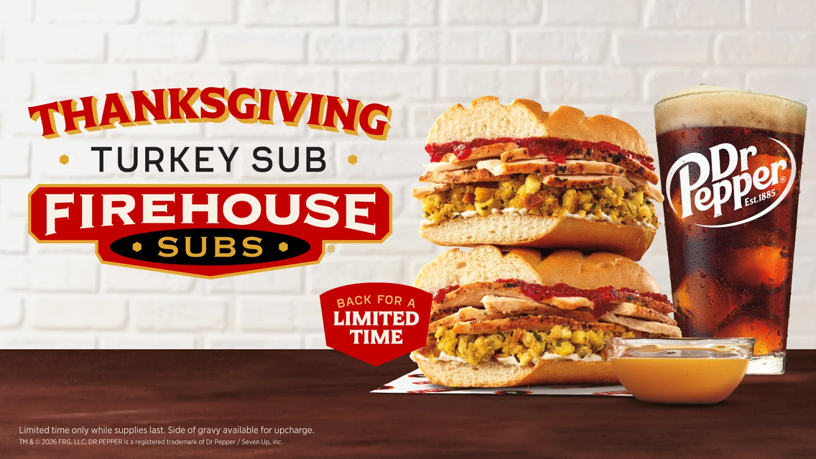 Firehouse Subs Thanksgiving Turkey Sub Is Back in Murfreesboro, Plus a New Pecan Bar