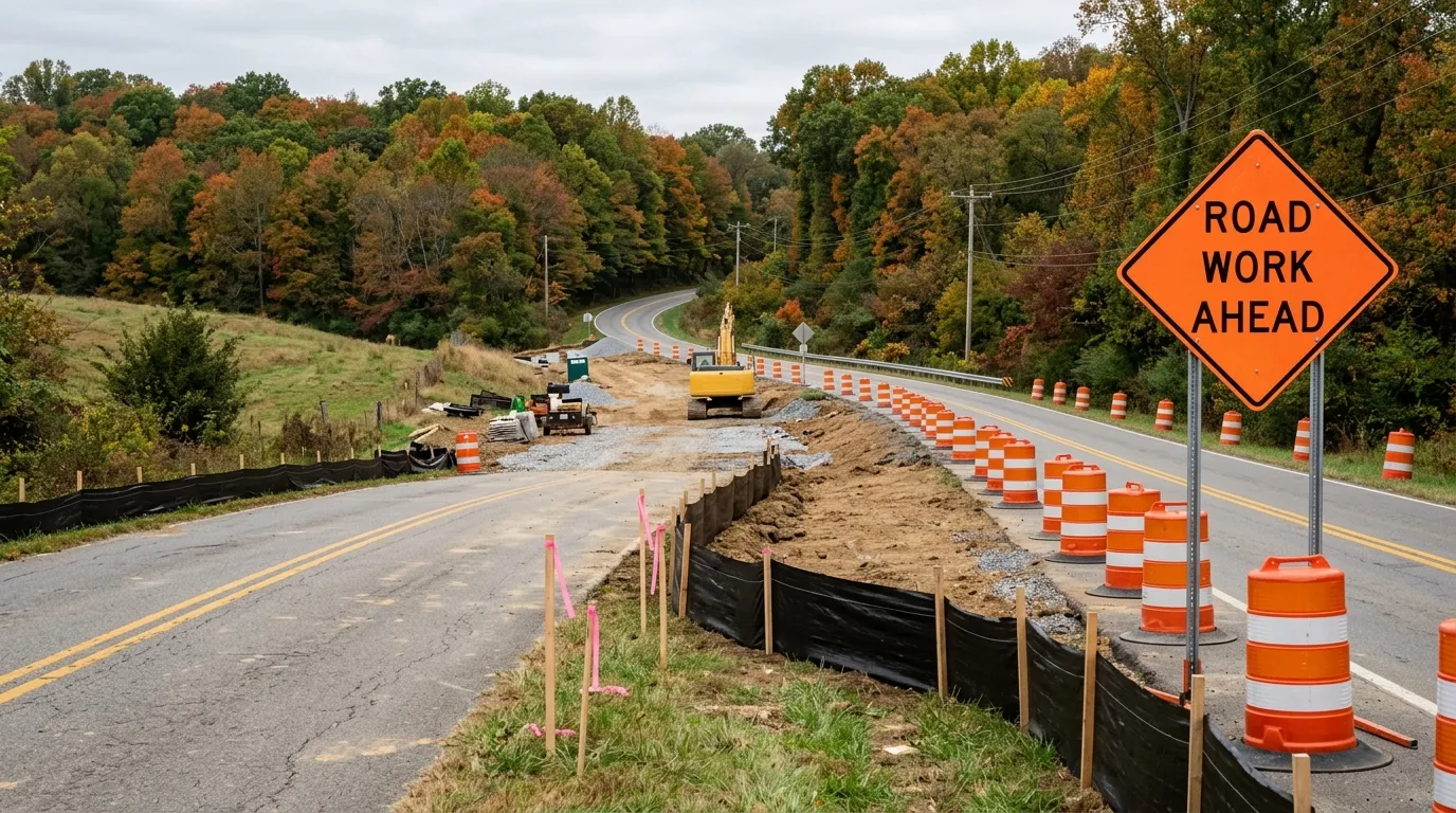 North Thompson Lane Widening Work Begins Along 4.3-Mile Murfreesboro Corridor